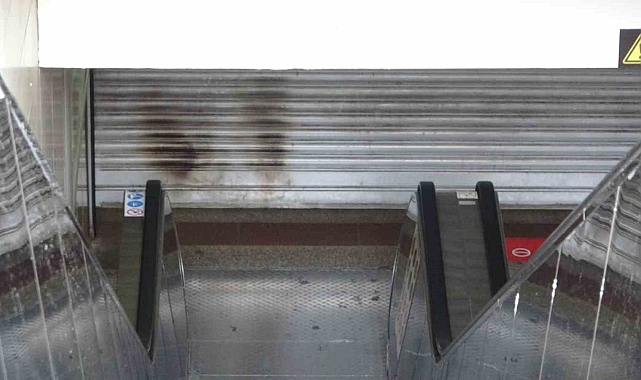 Bazı metrolar geçici süreyle kapatıldı