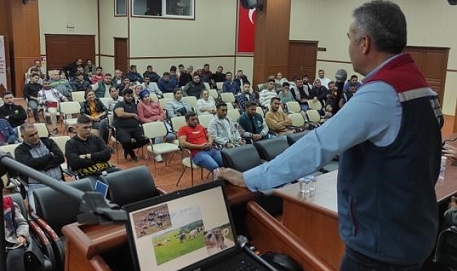 Besi ve süt sığır yetiştiricileri açılan kurslarla artıyor