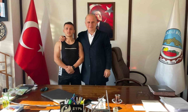 Bilecikli kickboks dövüşçüsü Mücahit Turgut zorlu maça hazırlanıyor