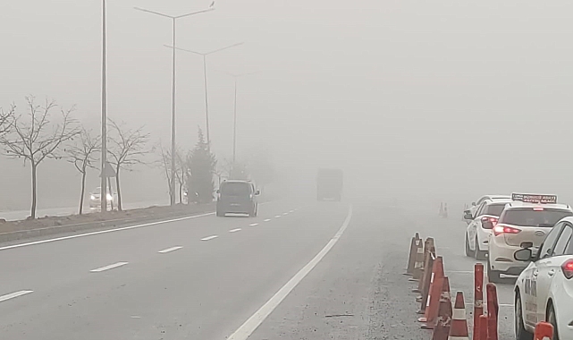 Bingöl&#039;de görüş mesafesi 2 metreye kadar düştü