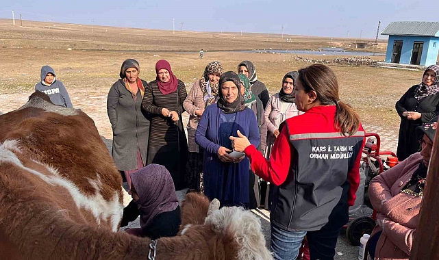 Büyükbaş Hayvancılıkta Sağım Hijyeni ve Sanitasyon Kursu eğitimi