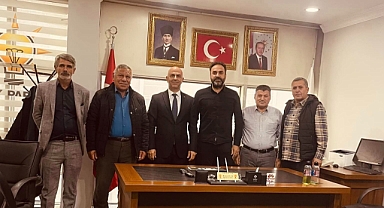 Çalışkan’dan AK Parti Iğdır Merkez İlçe Başkanı Engin’e hayırlı olsun ziyareti