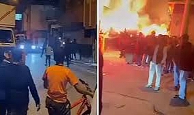 Cezaevinden tahliye olan bir şahıs, havaya ateş açılarak karşılandı