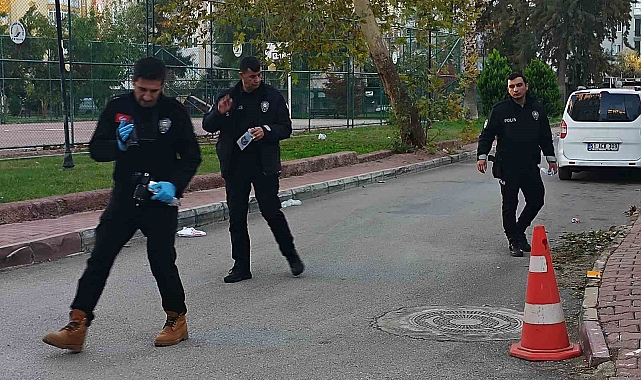 Çocuk parkında dehşet saçtılar