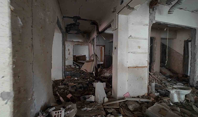 Çorum&#039;da 1 kişinin öldüğü patlamada şoke eden görüntü