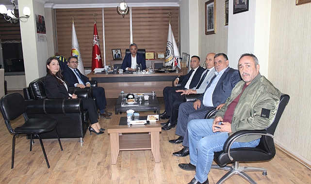 Defterdar ve Vergi Dairesinden Iğdır Ticaret Borsasına ziyaret