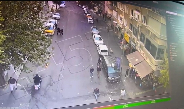 Döner bıçaklı saldırgan bacağından vurularak etkisiz hale getirildi