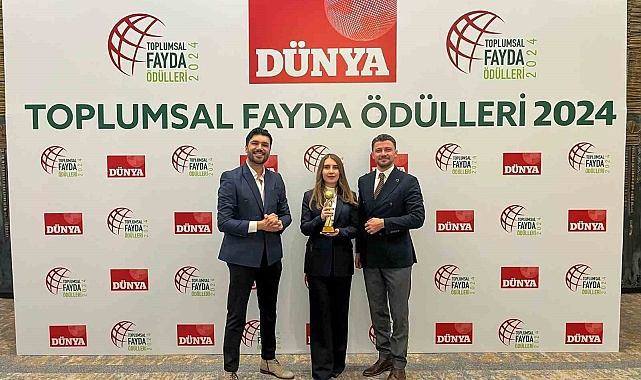 &#039;Enerjimiz Küçük Dostlarımız İçin&#039; projesine toplumsal fayda ödülü