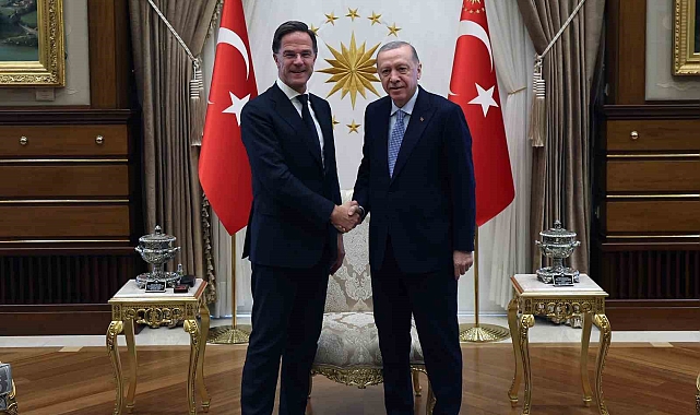 Erdoğan, NATO Genel Sekreteri Rutte&#039;yi kabul etti