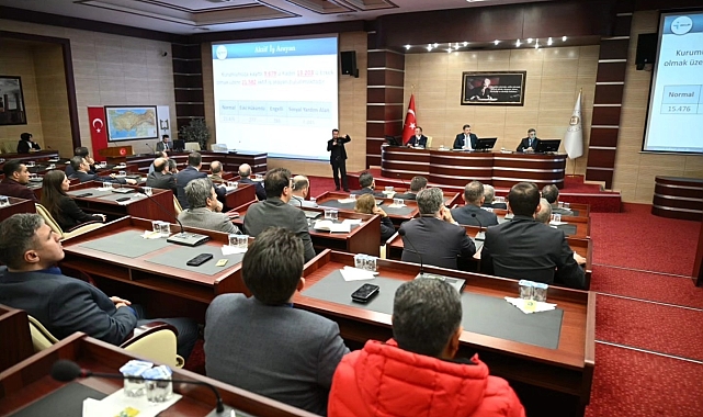 Erzurum Valisi Mustafa Çiftçi başkanlığında, il İstihdam ve Mesleki Eğitim Kurulu toplandı