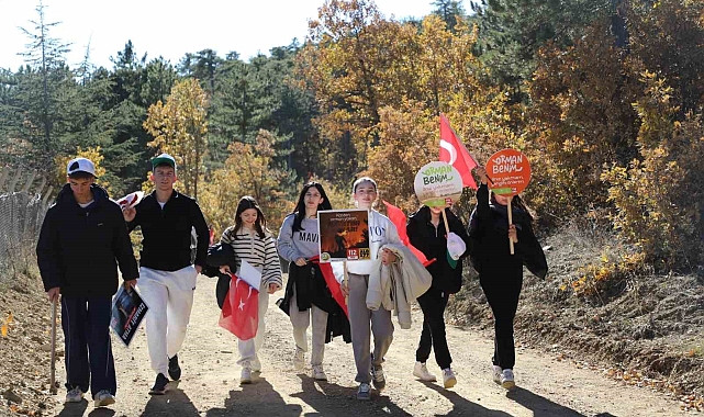 Geleceğe ve insanlığa nefes olabilmek için kilometrelerce yürüdü