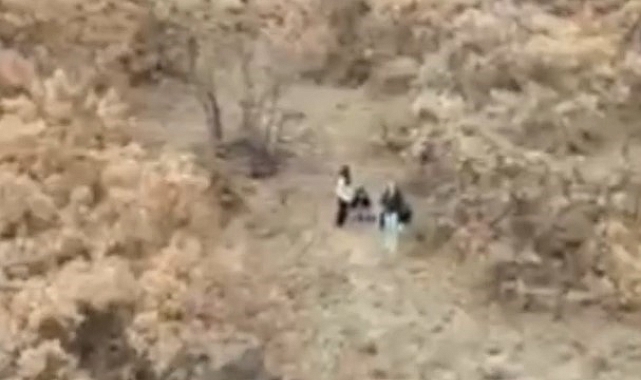 Gezide kaybolan 5 kız çocuğu dron ile bulundu