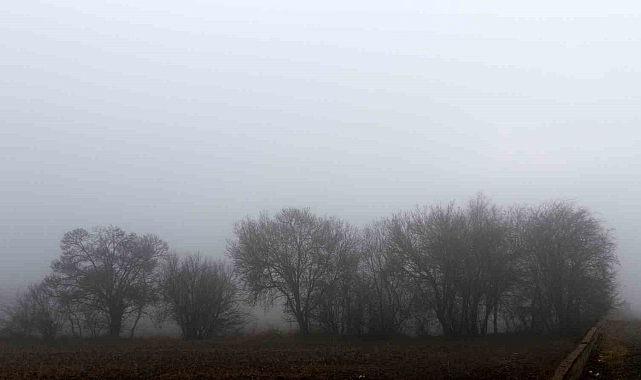 Görüş mesafesi 30 metreye kadar düştü