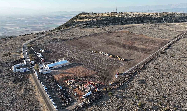 Güneş Enerji Santrali&#039;nin temeli atıldı