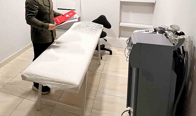 Güzellik merkezleri denetlendi