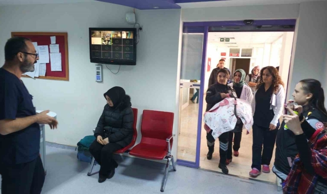 Hastanede Pembe, Mavi ve Beyaz Kod Tatbikatı yapıldı