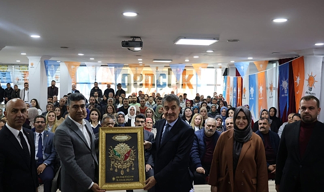 Hazine ve Maliye Bakan Yardımcısı Cantimur AK Parti Iğdır İl Başkanlığını ziyaret etti