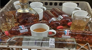 Iğdır’da alkol sunumu yapan bir kafeye işlem uygulandı