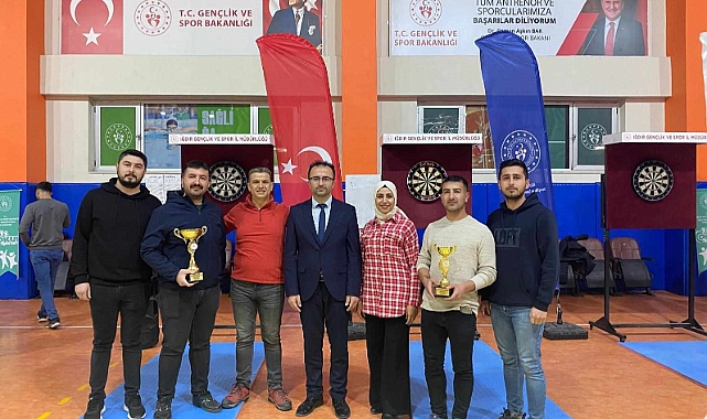 Iğdır’da dart turnuvası düzenlendi