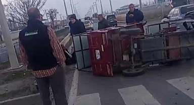 Iğdır'da otomobil elektrikli motosiklete çarptı; 1 yaralı!