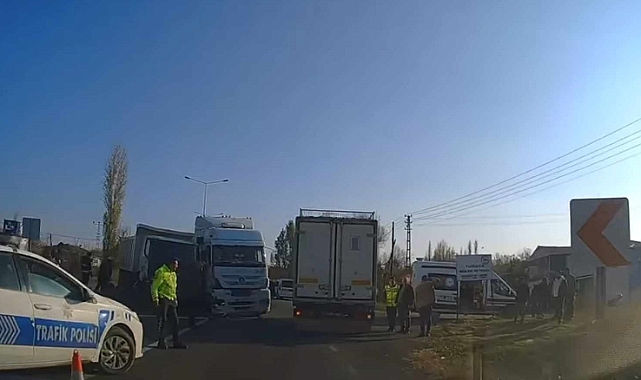 Iğdır&#039;da trafik kazası; 1 yaralı!