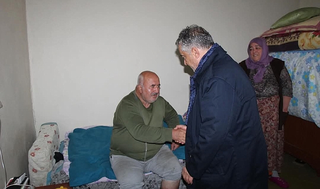 Iğdır&#039;da yatalak hasta Vekil Alagöz sayesinde sağlığına kavuştu