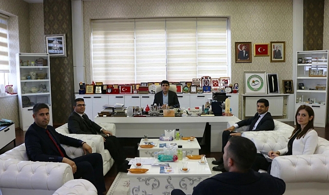 Iğdır Denetimli Serbestlik Müdürü Erkan Yıldırım’dan Rektör Alma’ya Ziyaret