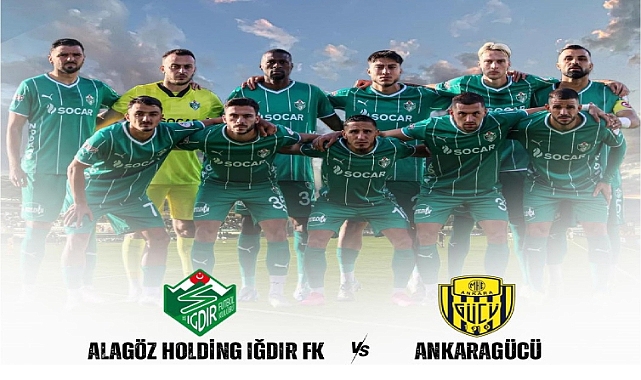 Iğdır FK – Ankaragücü maçı için geri sayım başladı