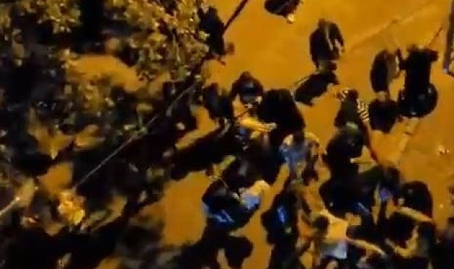 İki aile arasında çıkan kavgada sokak savaş alnına döndü