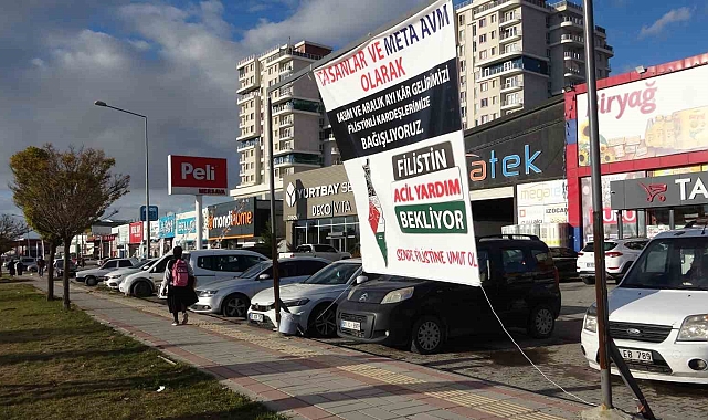 İki aylık kârını Filistin'e bağışlıyor