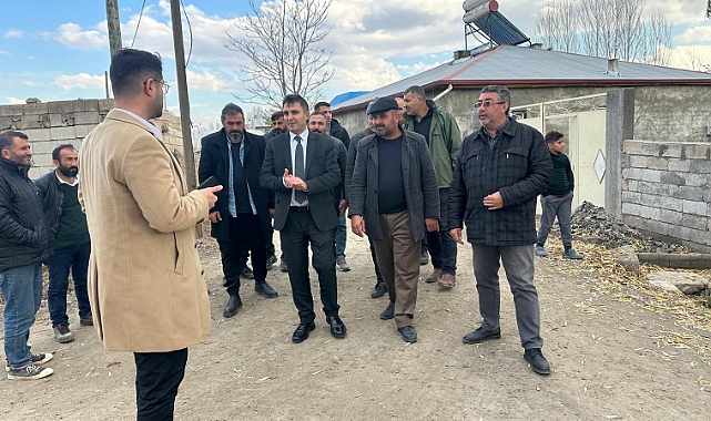 İl Özel İdaresi Genel Sekreteri Çarman, Enginalan Köyü&#039;nde vatandaşlarla bir araya geldi