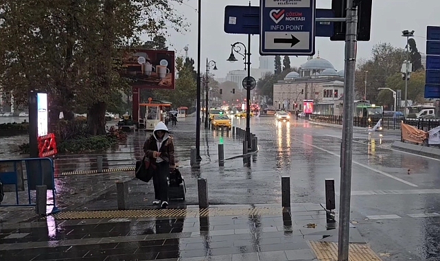 İstanbul&#039;da yağış etkili oldu