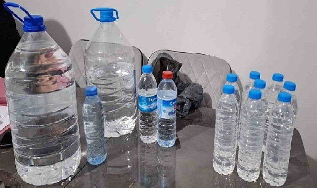 Kaçak içki operasyonunda 1 kişi tutuklandı
