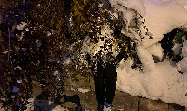 Kardan adamı ceset sanan kadın ortalığı ayağa kaldırdı