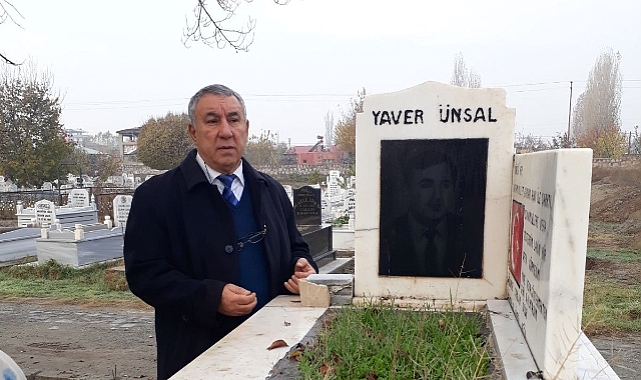 MHP ESKİ İL BAŞKANI YAVER ÜNSAL 27. ÖLÜM YILDÖNÜMÜNDE MEZARI BAŞINDA ANILDI