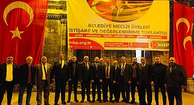 MHP Iğdır Heyeti Kars Bölge Toplantısına katıldı