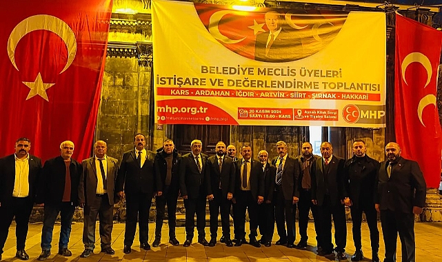 MHP Iğdır Heyeti Kars Bölge Toplantısına katıldı