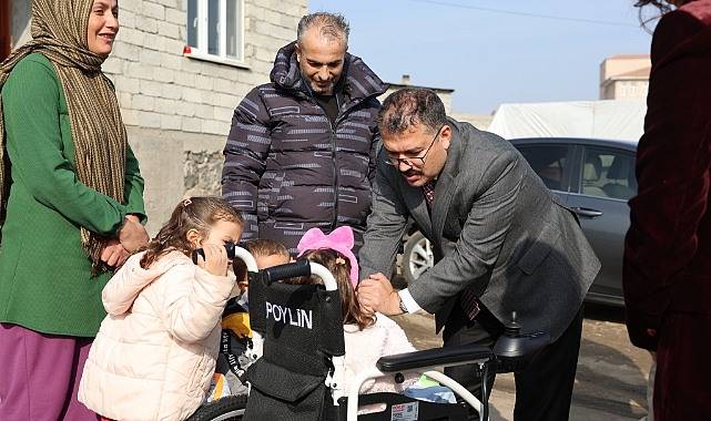 Minik Irmak&#039;ın tekerlekli sandalye hayali gerçek oldu