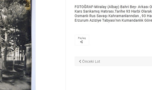 Miralay Bahri Bey Aziziye Kahramanı