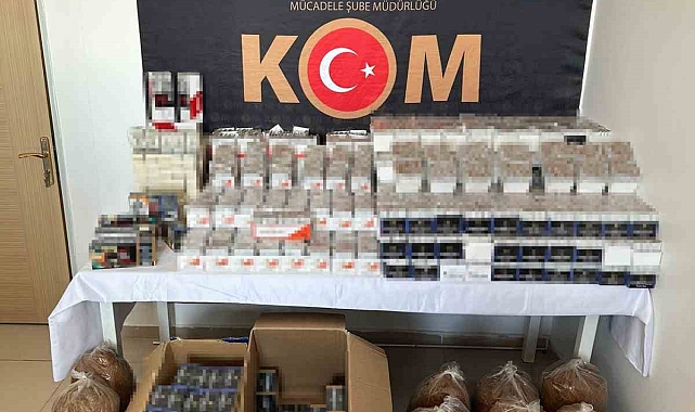 On binlerce makaron ele geçirildi