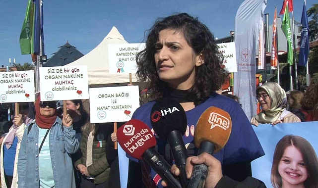 Organ Bağışı haftası etkinlikleri yürüyüşle başladı