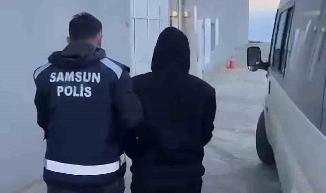 Samsun&#039;da 12 yıl hapis cezası bulunan şahıs yakalandı