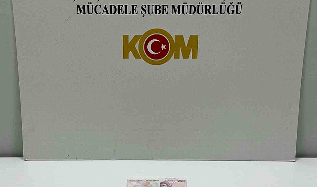 Samsun&#039;da düzenlenen sahte para ve uyuşturucu operasyonunda 2 kişi gözaltına alındı