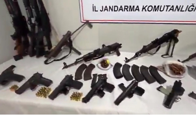 Silah kaçakçılığı operasyonunda 10 kişi gözaltına alındı