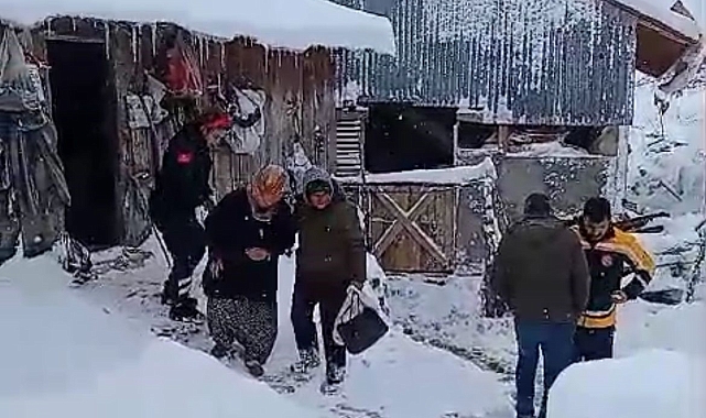 Sinop&#039;ta hasta kurtarma operasyonu