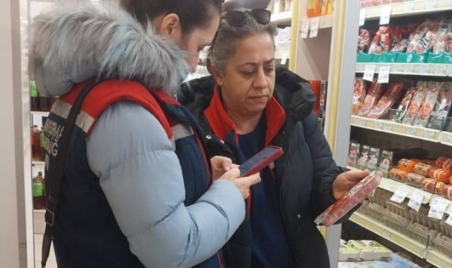 Söke&#039;de marketler eşzamanlı denetlendi