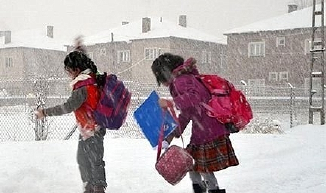 Taşımalı eğitime kar tatili