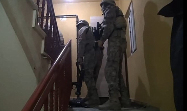 Terör operasyonunda 2 tutuklama