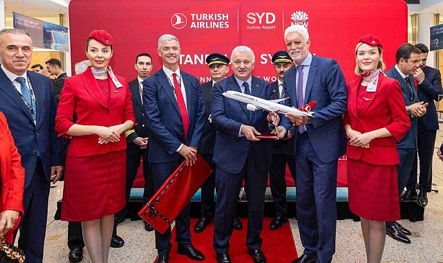 THY&#039;nin Sidney&#039;e ilk uçuş gerçekleşti