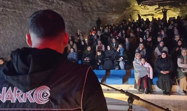 Tuz Mağaralarında &quot;En İyi Narkotik Polisi Anne Projesi&quot; etkinliği